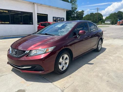 Crimson Pearl 2013 Honda Civic LX