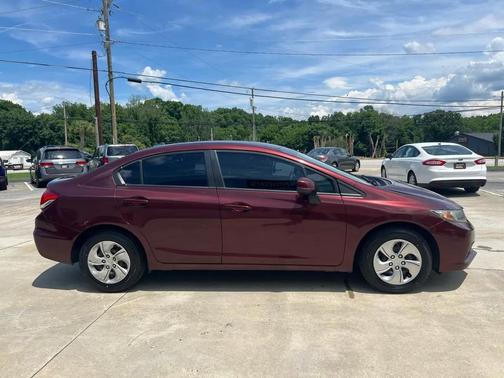 Crimson Pearl 2013 Honda Civic LX