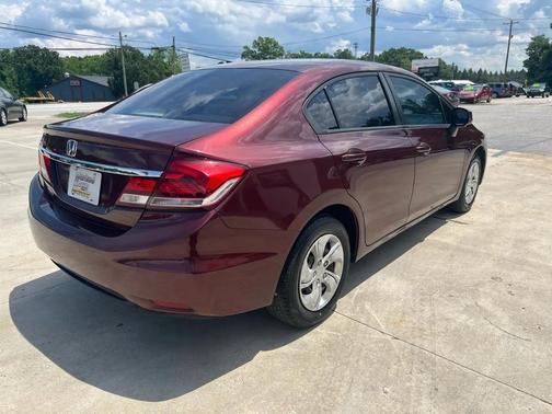 Crimson Pearl 2013 Honda Civic LX