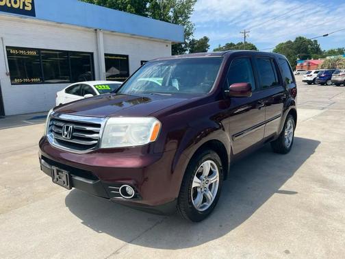 Maroon 2014 Honda Pilot EX-L