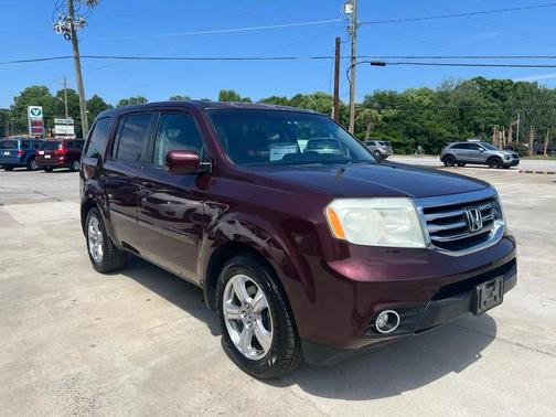 Maroon 2014 Honda Pilot EX-L