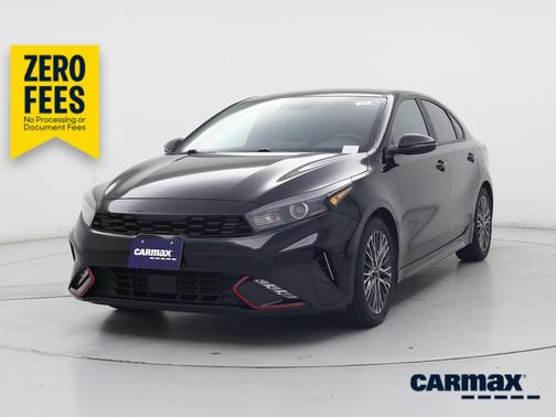 Black 2023 Kia Forte GT-Line