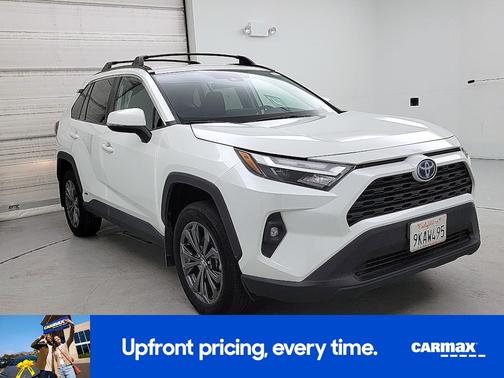 White 2024 Toyota RAV4 Hybrid XLE Premium