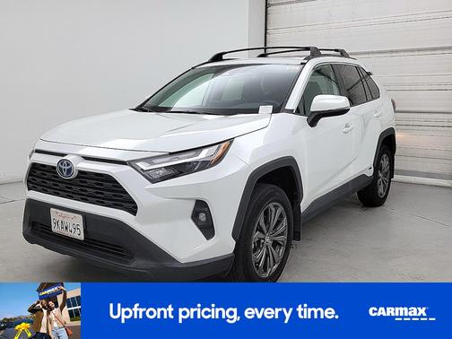 White 2024 Toyota RAV4 Hybrid XLE Premium