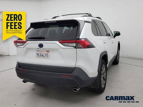 White 2024 Toyota RAV4 Hybrid XLE Premium