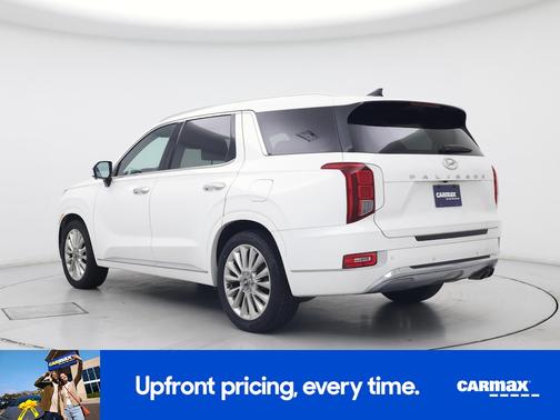 White 2020 Hyundai PALISADE Limited