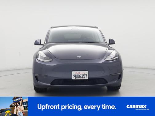 Gray 2021 Tesla Model Y Long Range