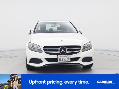 White 2018 Mercedes-Benz C-Class