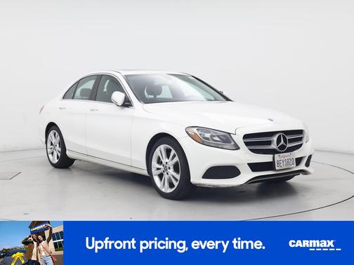 White 2018 Mercedes-Benz C-Class