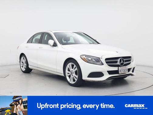 White 2018 Mercedes-Benz C-Class