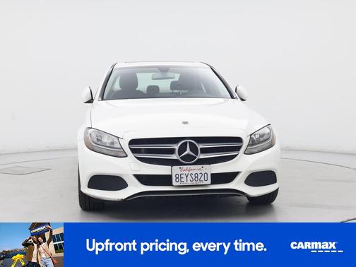 White 2018 Mercedes-Benz C-Class