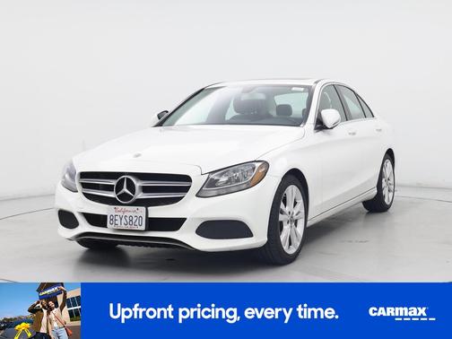 White 2018 Mercedes-Benz C-Class