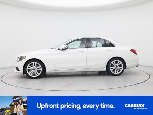White 2018 Mercedes-Benz C-Class