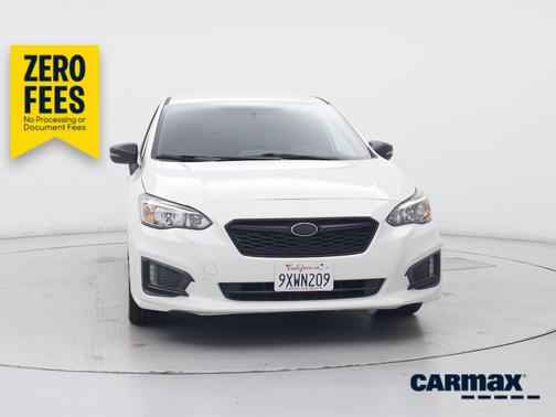 White 2019 Subaru Impreza Sport