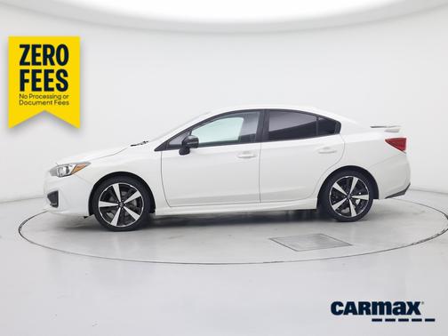 White 2019 Subaru Impreza Sport