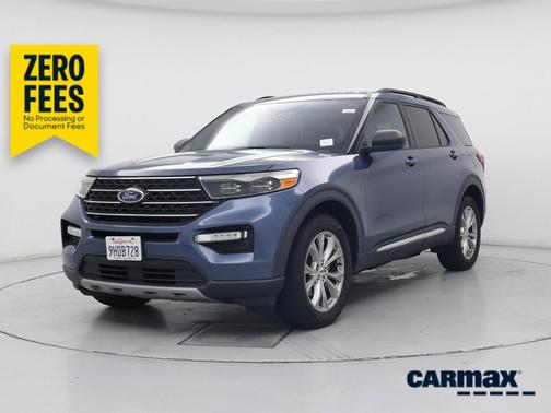 Blue 2020 Ford Explorer XLT