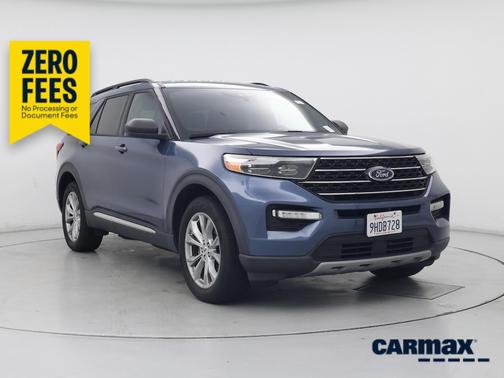 Blue 2020 Ford Explorer XLT