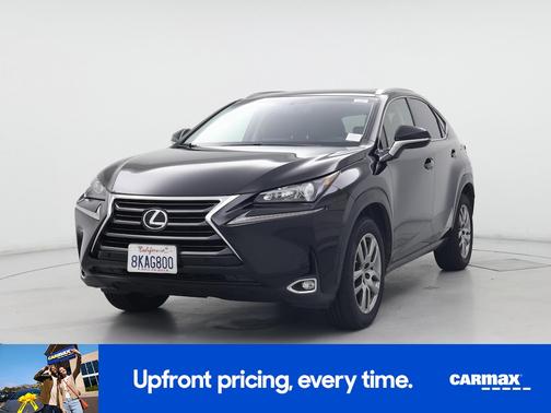 Black 2015 Lexus NX 200t