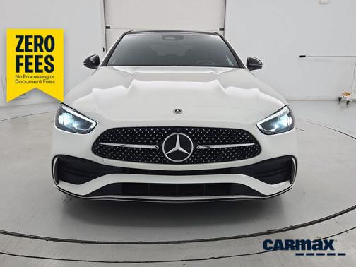 White 2023 Mercedes-Benz C-Class