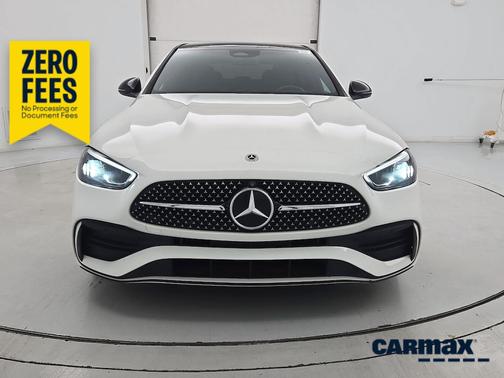 White 2023 Mercedes-Benz C-Class