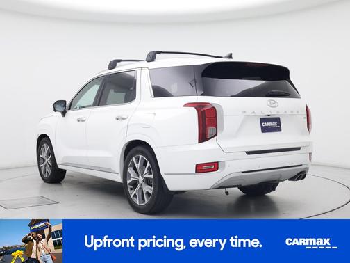 White 2021 Hyundai PALISADE Limited