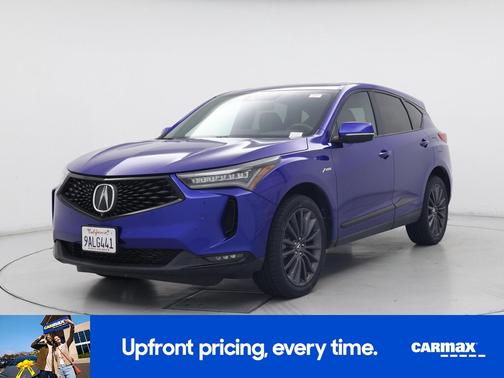 Blue 2022 Acura RDX SH-AWD A-Spec Advance