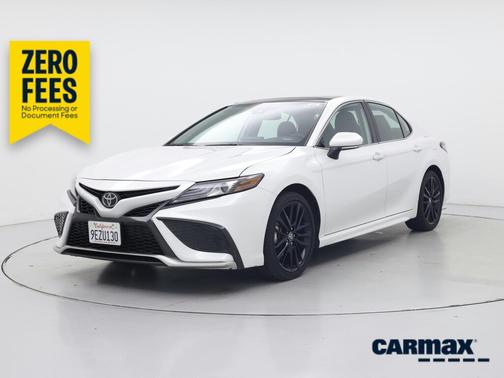 White 2023 Toyota Camry XSE