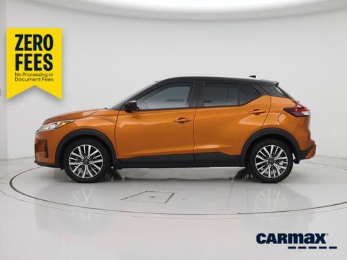 Orange 2023 Nissan Kicks SV