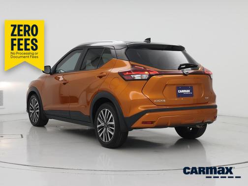 Orange 2023 Nissan Kicks SV