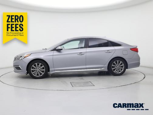 Gray 2017 Hyundai SONATA Limited