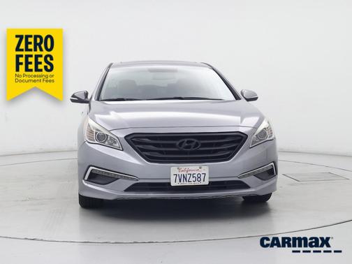 Gray 2017 Hyundai SONATA Limited