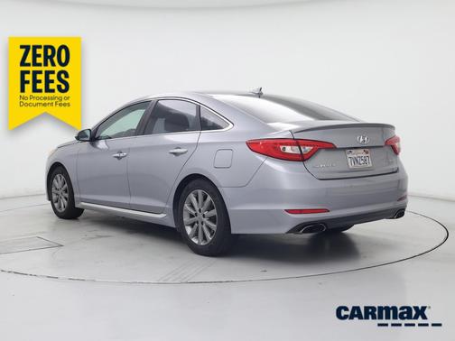Gray 2017 Hyundai SONATA Limited