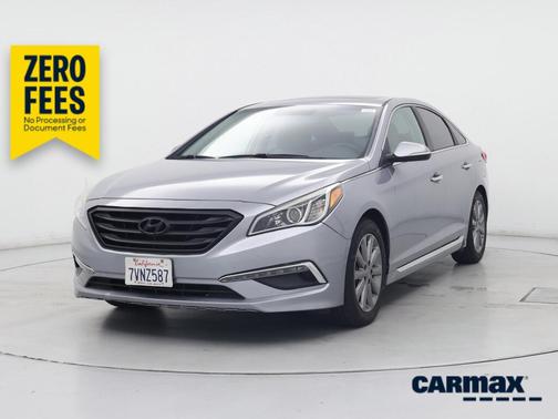 Gray 2017 Hyundai SONATA Limited