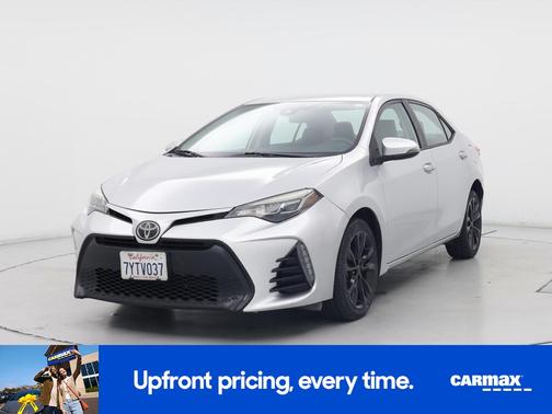 Silver 2017 Toyota Corolla SE
