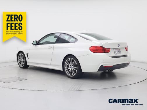White 2015 BMW 428 I
