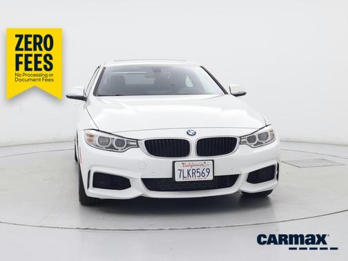 White 2015 BMW 428 I