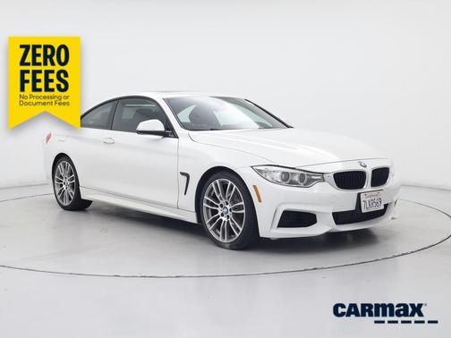 White 2015 BMW 428 I