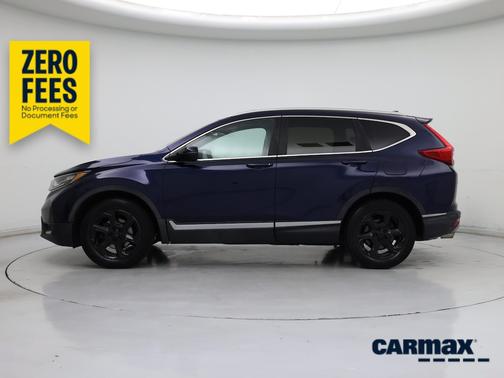 Blue 2017 Honda CR-V Touring