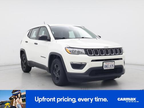 White 2019 Jeep Compass Sport