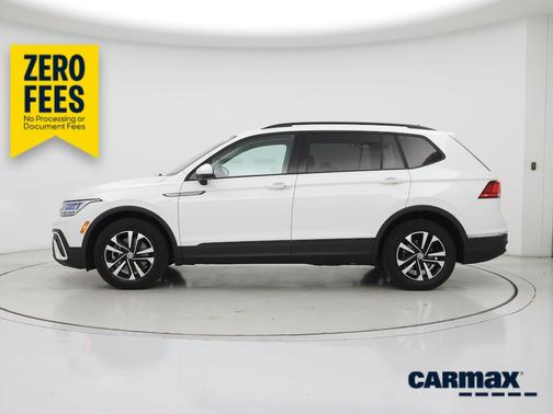 White 2023 Volkswagen Tiguan S