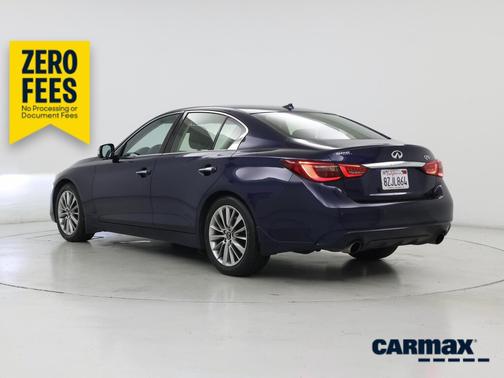 Blue 2022 INFINITI Q50 Luxe