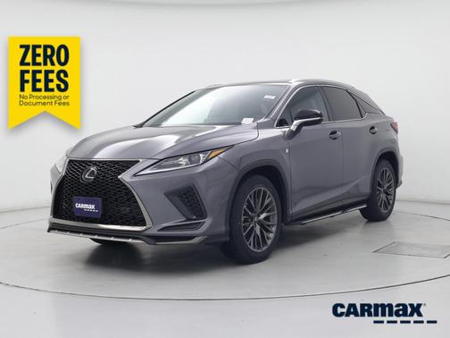Gray 2021 Lexus RX 350 F-SPORT Handling