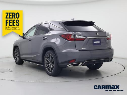 Gray 2021 Lexus RX 350 F-SPORT Handling