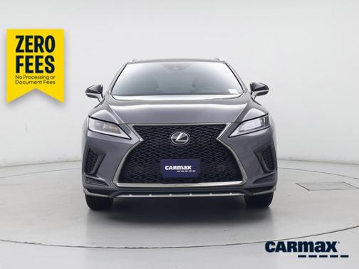 Gray 2021 Lexus RX 350 F-SPORT Handling