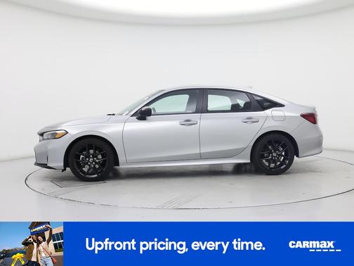 Silver 2026 Honda Civic Hybrid Sport