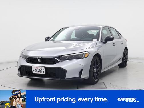 Silver 2026 Honda Civic Hybrid Sport