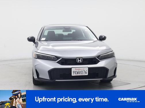 Silver 2026 Honda Civic Hybrid Sport
