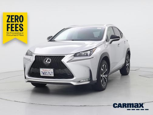 Silver 2017 Lexus NX 200t F-Sport