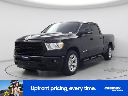 Black 2022 RAM 1500 Bighorn