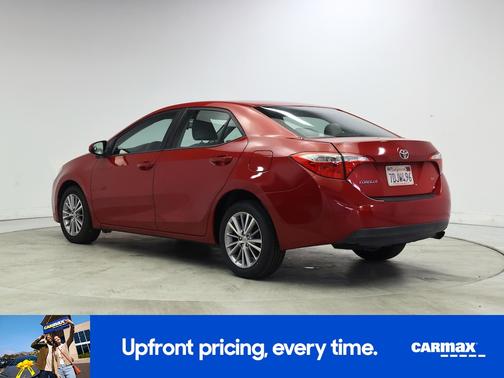 Red 2014 Toyota Corolla LE Plus